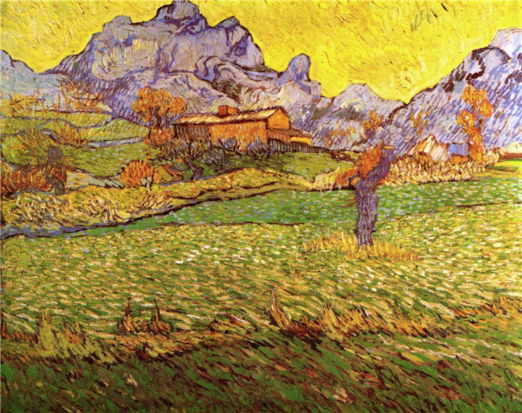 A Meadow In The Mountains Le Mas De Saint-Paul